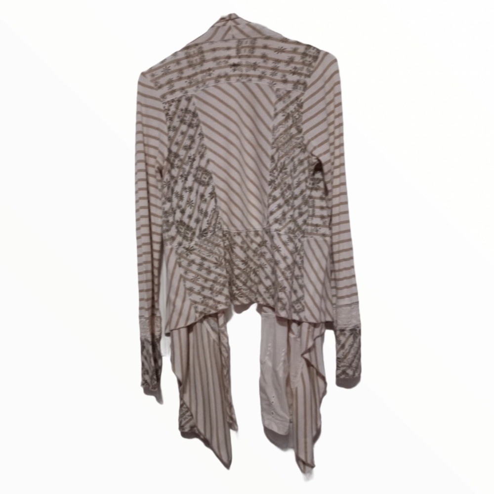 Anthropologie Tiny Patchwork Cardigan Sweater - image 5